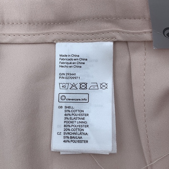 H & M Cropped Leg Slacks - Cream - Picture 10 of 13